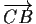 $ \overrightarrow{CB}$