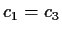 $ c_1=c_3$