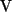 $ \mathrm{V}$