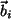 $ \vec{b}_i$