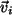 $ \vec{v}_i$