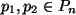 $ p_1, p_2 \in P_n$